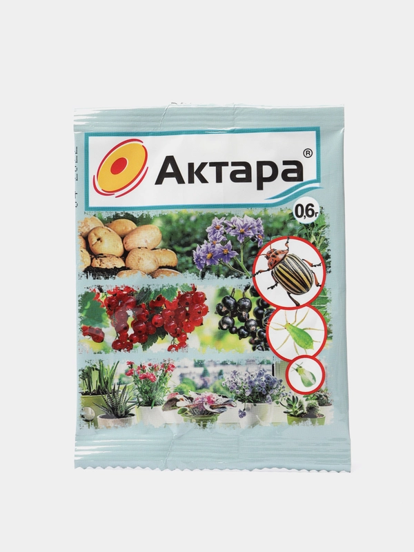 Средство от вредителей Ваше хозяйство "Актара", сухая, инсектицид, 0,6 г