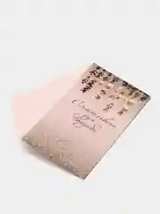 Конверт для денег "С днем свадьбы", блестки, 16,5 х 8 см