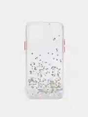 Прозрачный чехол для iPhone 11 Pro с блестками, силиконовый