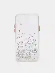 Прозрачный чехол для iPhone 11 Pro с блестками, силиконовый