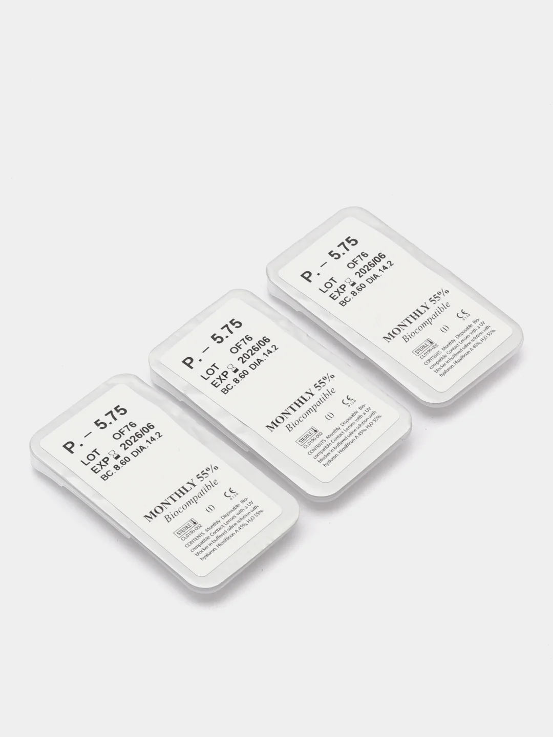 Мягкие контактные линзы OKVision Prima Bio 8,6 ,+2.75, -6.00 14.2, 8.6, 6 штук