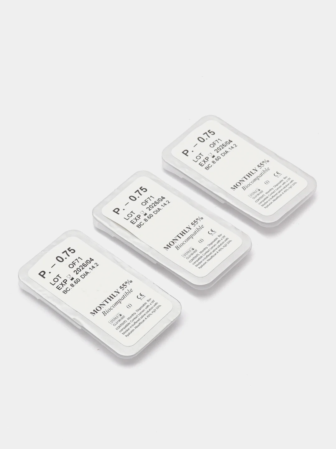 Мягкие контактные линзы OKVision Prima Bio 8,6 ,+2.75, -6.00 14.2, 8.6, 6 штук