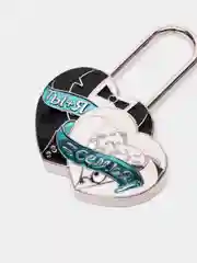 Замок свадебный с ключом "Ты и Я = Семья", 5,1 х 7 см