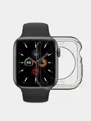 Прозрачный чехол для Apple Watch силиконовый, 1 / 2 / 3 / 4 / 5 / 6 / 7 / SE