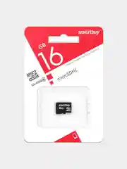 Карта памяти SmartBuy microSD 16/32/64/128GB, Class10 micro SD, микросд флеш карта