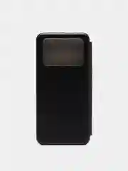Черный чехол-книжка для Xiaomi Poco M4 PRO 4G, 2022