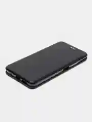 Черный чехол-книжка для Xiaomi Poco M4 PRO 4G, 2022