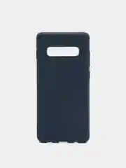 Темно-синий силиконовый чехол Samsung Galaxy S6 edge S7 S8 Plus S9 S10 S10E S20 A51 A71 S20FE A52 A72