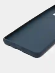 Темно-синий силиконовый чехол Samsung Galaxy S6 edge S7 S8 Plus S9 S10 S10E S20 A51 A71 S20FE A52 A72