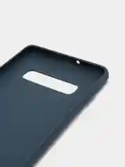 Темно-синий силиконовый чехол Samsung Galaxy S6 edge S7 S8 Plus S9 S10 S10E S20 A51 A71 S20FE A52 A72