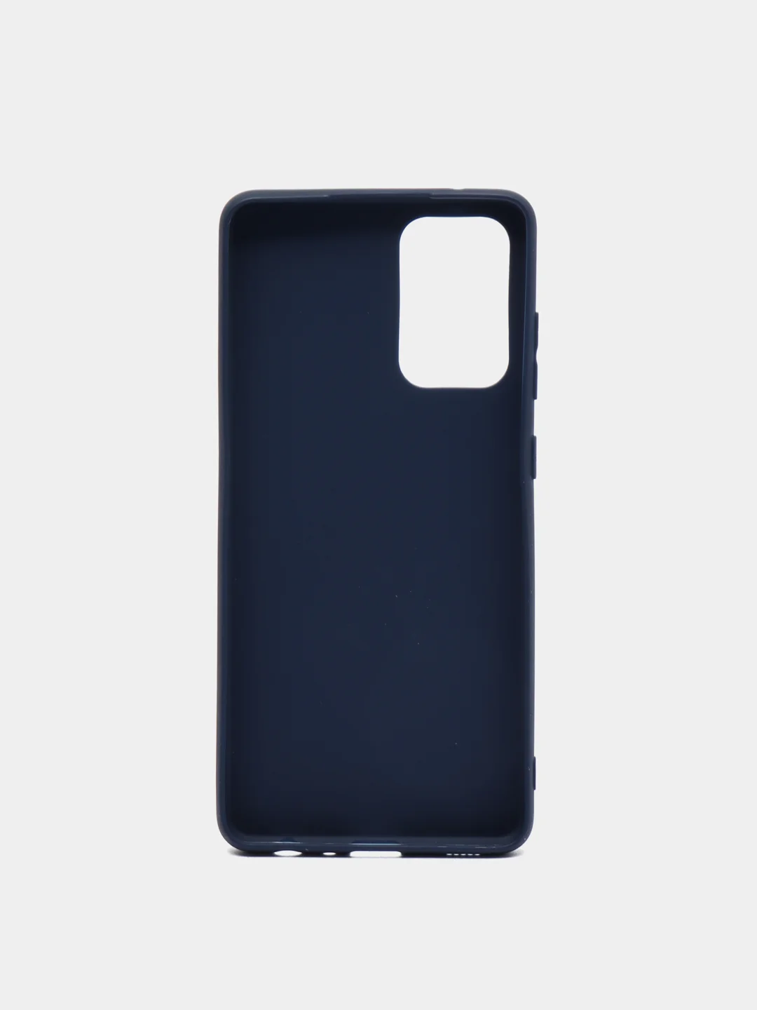 Темно-синий силиконовый чехол Samsung Galaxy S6 edge S7 S8 Plus S9 S10 S10E S20 A51 A71 S20FE A52 A72
