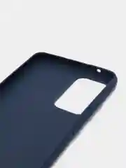 Темно-синий силиконовый чехол Samsung Galaxy S6 edge S7 S8 Plus S9 S10 S10E S20 A51 A71 S20FE A52 A72
