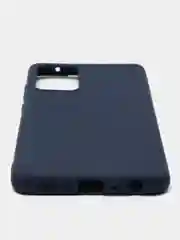 Темно-синий силиконовый чехол Samsung Galaxy S6 edge S7 S8 Plus S9 S10 S10E S20 A51 A71 S20FE A52 A72