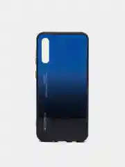 Синий чехол Samsung A01, A10, A20S, A20/A30, A40, A50, A51, A70, A71, A7 2018, A8 2018 градиент