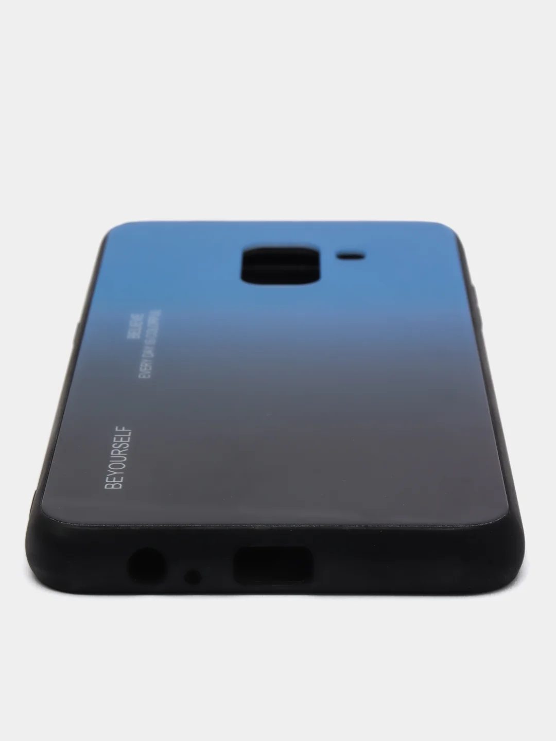 Синий чехол Samsung A01, A10, A20S, A20/A30, A40, A50, A51, A70, A71, A7 2018, A8 2018 градиент