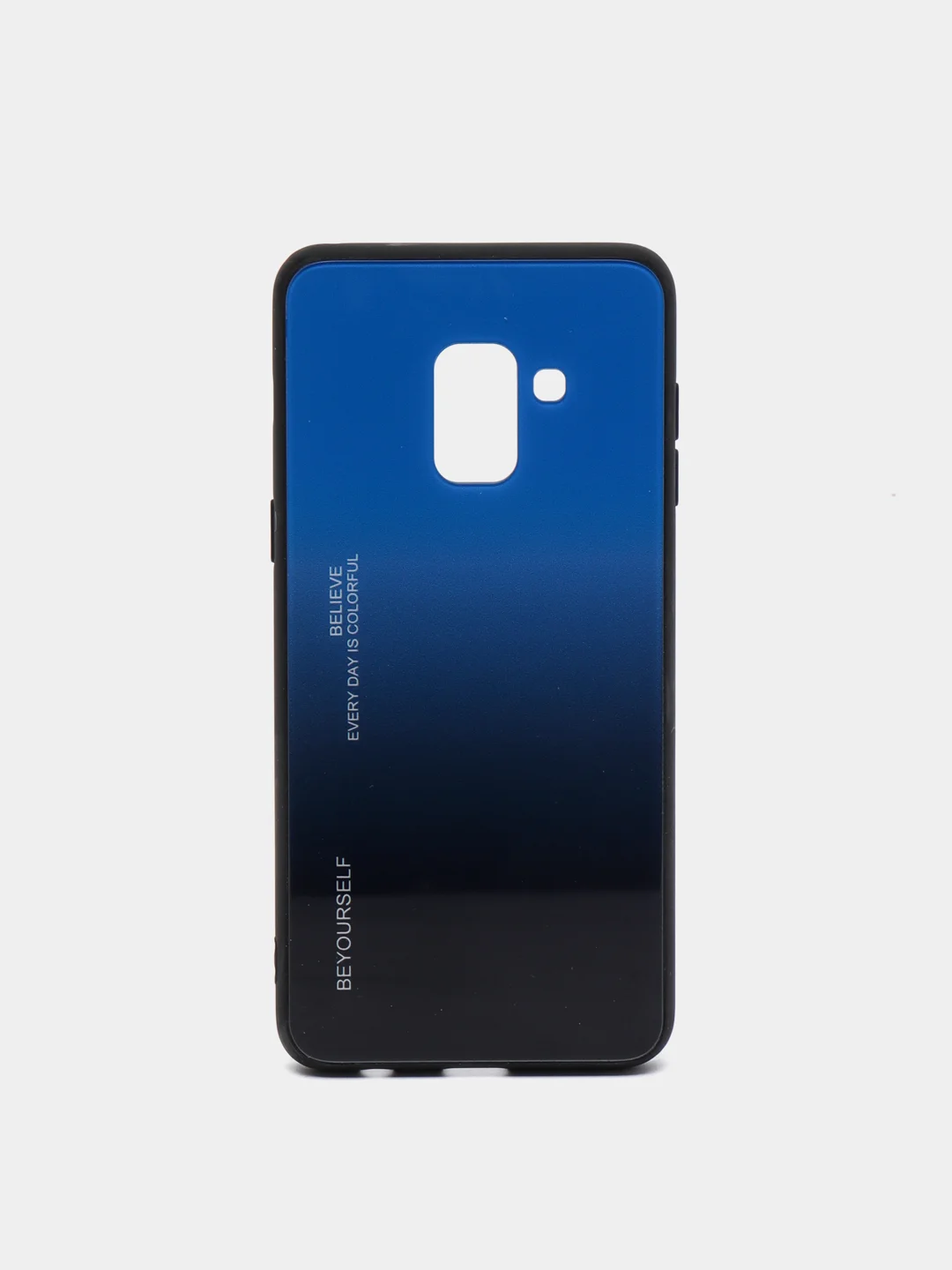 Синий чехол Samsung A01, A10, A20S, A20/A30, A40, A50, A51, A70, A71, A7 2018, A8 2018 градиент