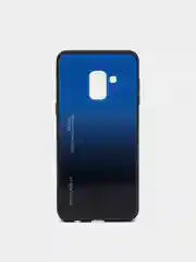 Синий чехол Samsung A01, A10, A20S, A20/A30, A40, A50, A51, A70, A71, A7 2018, A8 2018 градиент