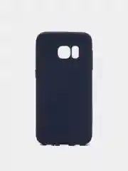 Темно-синий силиконовый чехол Samsung Galaxy S6 edge S7 S8 Plus S9 S10 S10E S20 A51 A71 S20FE A52 A72