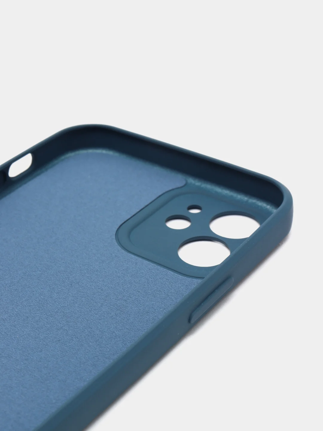 Темно-синий чехол на iPhone 13, 12, 11, XR, 7, 8, SE, 8+, 7+, 6s, 6, Pro, Max, силиконовый