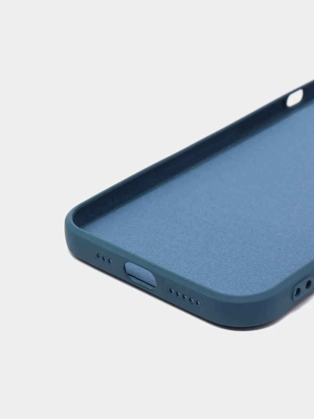 Темно-синий чехол на iPhone 13, 12, 11, XR, 7, 8, SE, 8+, 7+, 6s, 6, Pro, Max, силиконовый