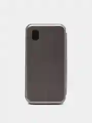 Серый samsung A01, A10, A11, A20, A30, A21S, A41, A50, A51, А52,A71, M21, M31, M31S чехол-книжка