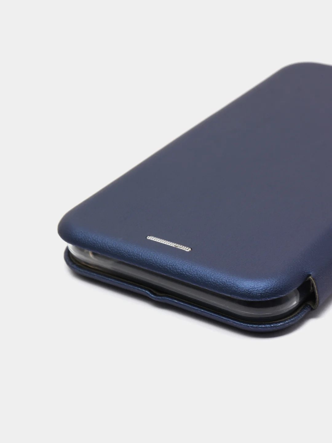 Темно-синий чехол-книжка iPhone 5, 5S, SE, 6, 6S, 7, 8, SE, X, XS, XR, 11, 12, 13, Pro, Max, Mini