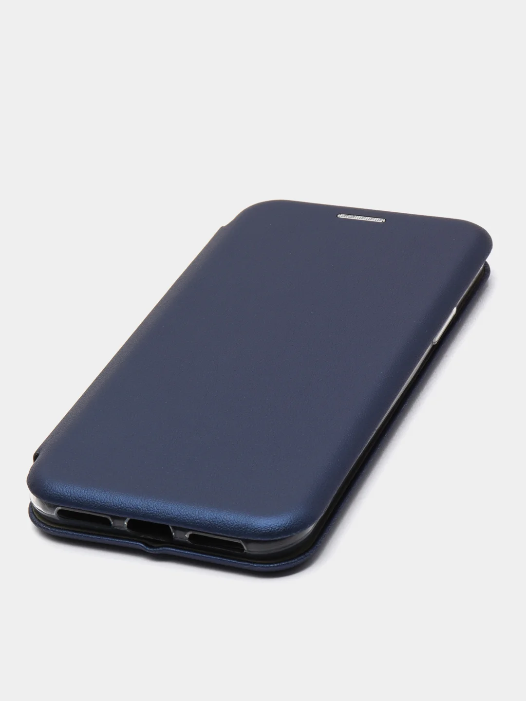 Темно-синий чехол-книжка iPhone 5, 5S, SE, 6, 6S, 7, 8, SE, X, XS, XR, 11, 12, 13, Pro, Max, Mini