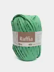 Салатовый пряжа для вязания Raffia / пряжа "Рафия" 4 мотка