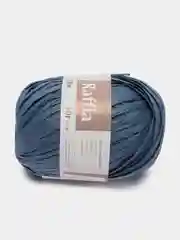 Темно-синий пряжа для вязания Raffia / пряжа "Рафия" 4 мотка