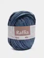Темно-синий пряжа для вязания Raffia / пряжа "Рафия" 4 мотка