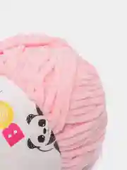 Розовый пряжа Bonbon плюшевая, полиэстер, 100 г, 120 м