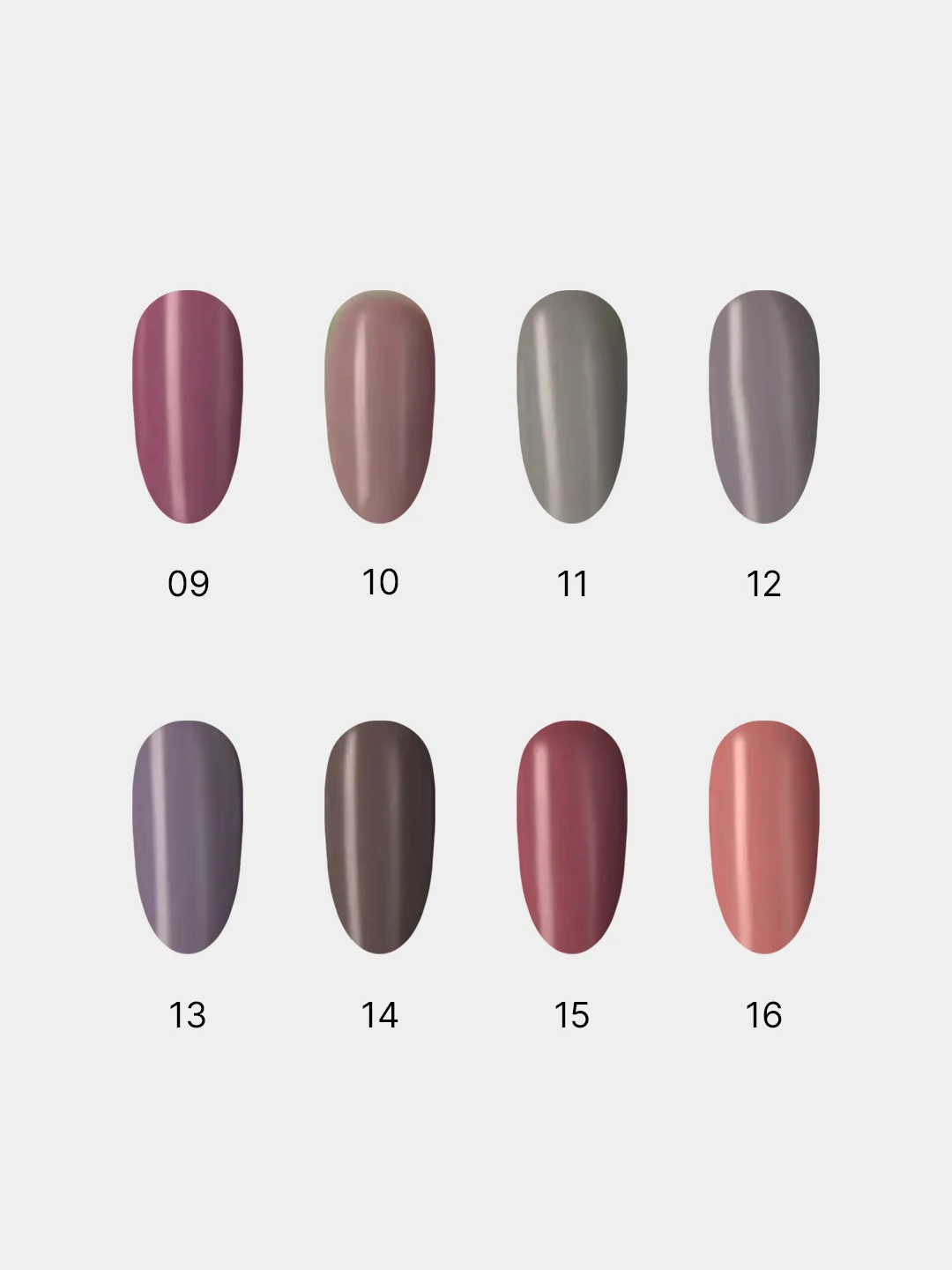 Гель-лак Adricoco Flora, 20 цветов