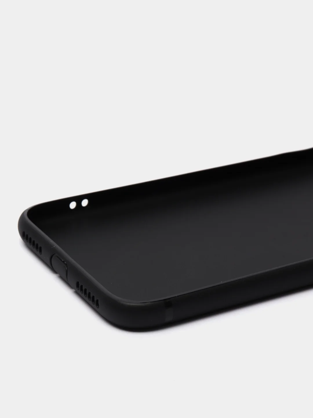 Чехол для iPhone X/XS/XS Max/XR/11/11 Pro/11 Pro Max, черный, матовый, силиконовый