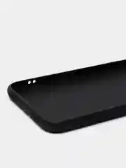 Чехол для iPhone X/XS/XS Max/XR/11/11 Pro/11 Pro Max, черный, матовый, силиконовый