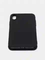 Чехол для iPhone X/XS/XS Max/XR/11/11 Pro/11 Pro Max, черный, матовый, силиконовый