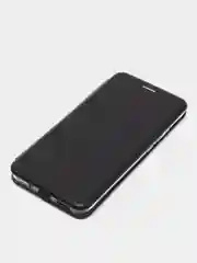 Черный чехол-книжка на Xiaomi Redmi 9A (Сяоми Редми 9А)
