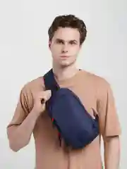 Синий сумка мужская через плечо