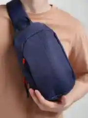 Синий сумка мужская через плечо
