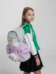 Сиреневый детский рюкзак