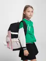 Черный детский рюкзак