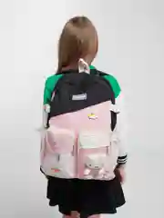 Черный детский рюкзак