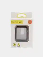 Хром бампер с защитным стеклом для Apple Watch 38/40/42/44 mm
