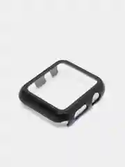 Хром бампер с защитным стеклом для Apple Watch 38/40/42/44 mm