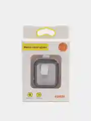 Хром бампер с защитным стеклом для Apple Watch 38/40/42/44 mm