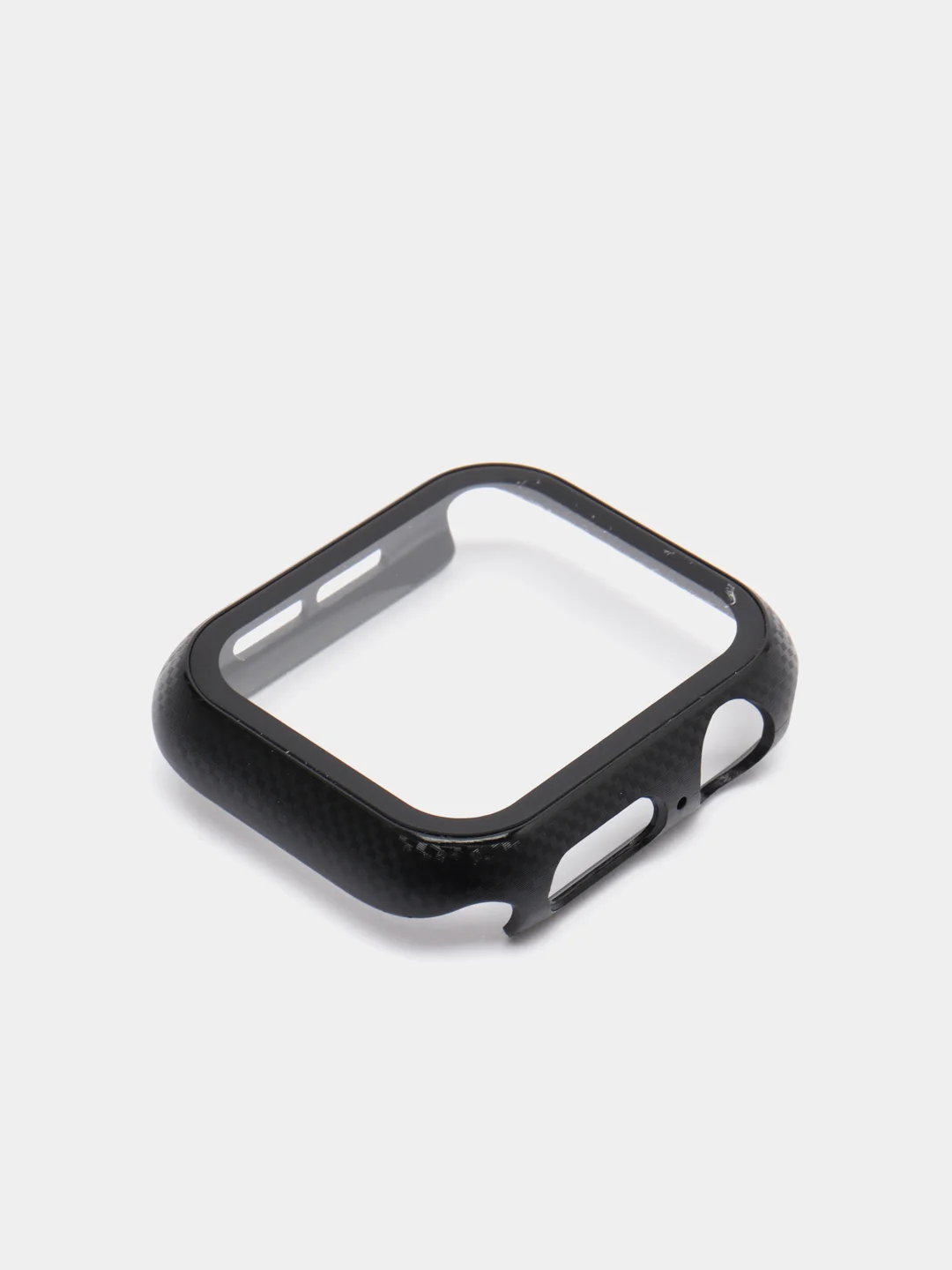 Хром бампер с защитным стеклом для Apple Watch 38/40/42/44 mm