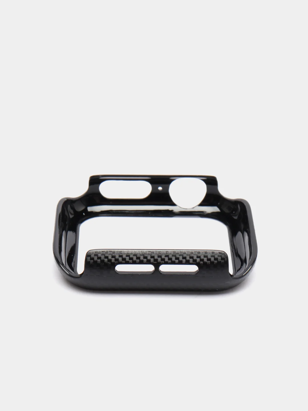 Хром бампер с защитным стеклом для Apple Watch 38/40/42/44 mm