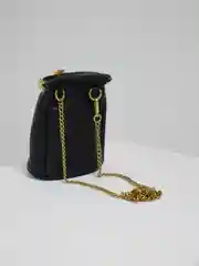Черный сумка мини, через плечо