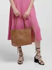 Коричневый сумка тоут
