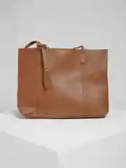 Коричневый сумка тоут