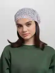 Розовый бандана LERAY ШАЙН из шифона, на резинке, женская